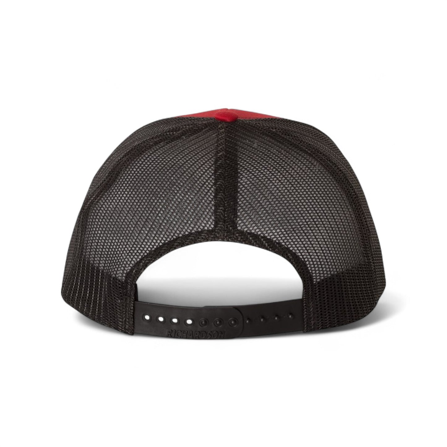 Collinsville Cardinals - 3D Rubber Patch Cardinal Icon - Richardson 112 Hat (Red / Black)