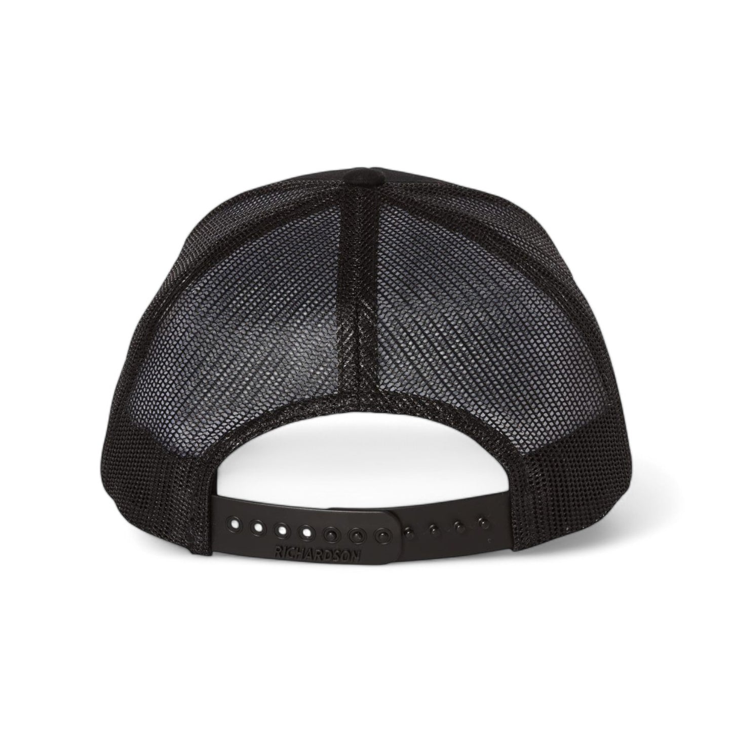 Owasso Rams - 3D Rubber Patch Ram Icon - Youth Richardson 112 Hat(Black/Black)