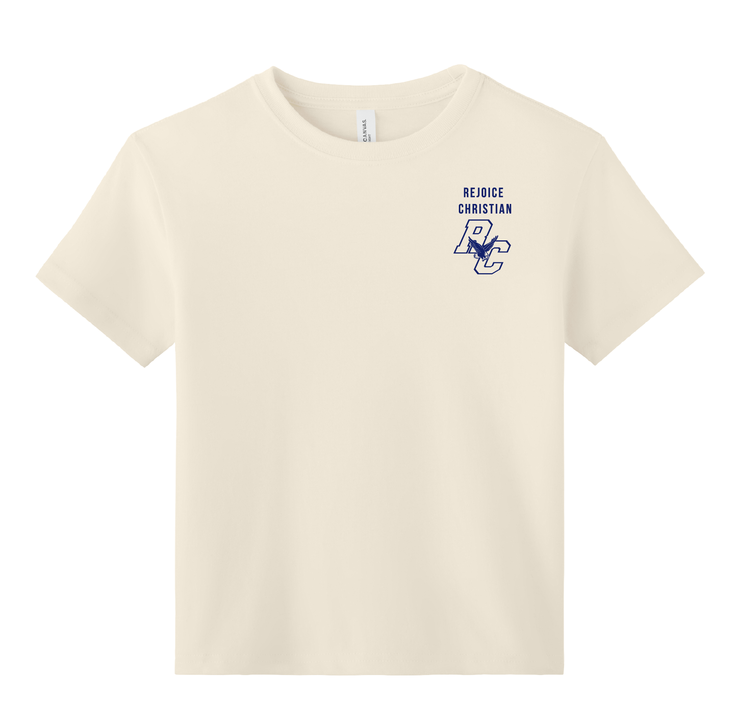Rejoice Eagles - Screen Print Rejoice Legacy - Youth Heavyweight Tee (Natural)