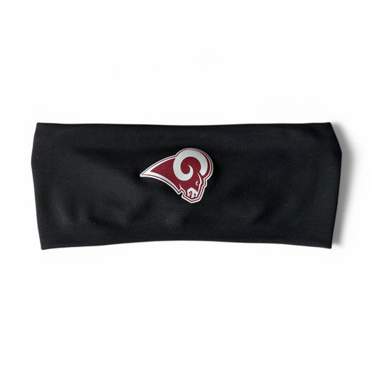 Owasso Rams - Digital Transfer Ram Logo - Youth Sport Headband