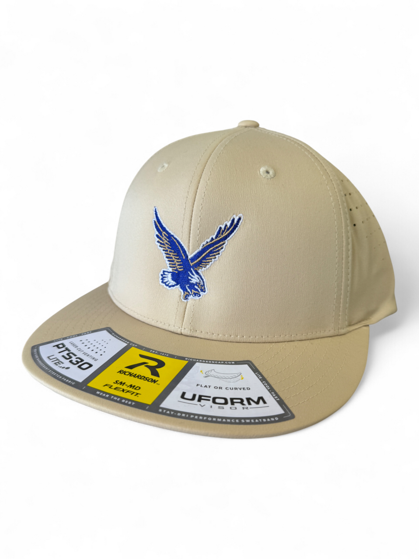 Rejoice Eagles - Embroidered Fly Eagle - Richardson PTS30 Flexfit