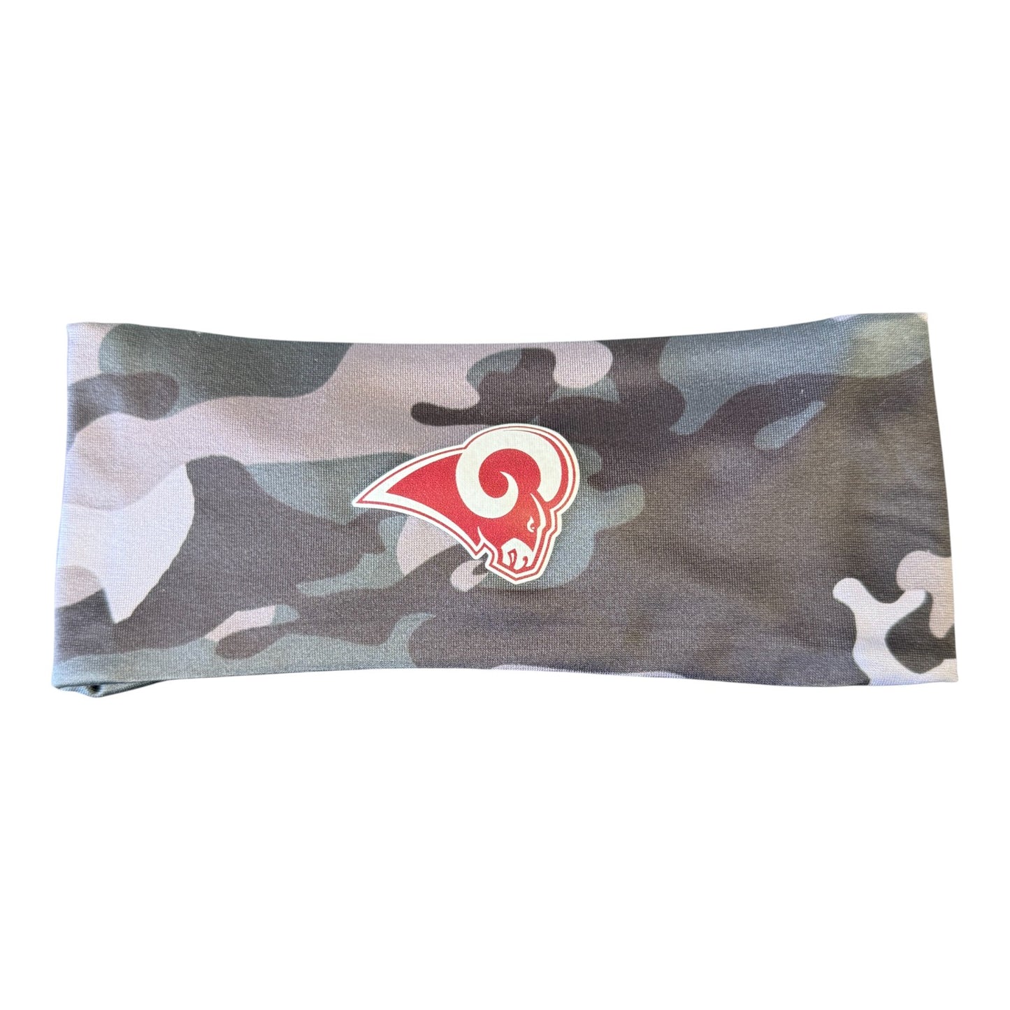Owasso Rams - Digital Transfer Ram Logo - Youth Sport Headband