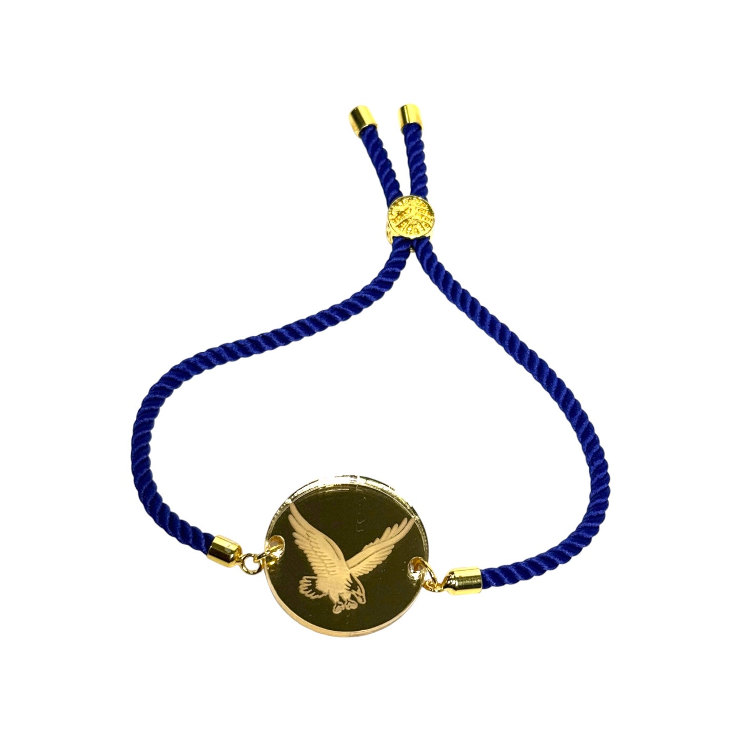 Rejoice Eagles - Fly Eagle Logo Acrylic Corded Rope - Bracelet