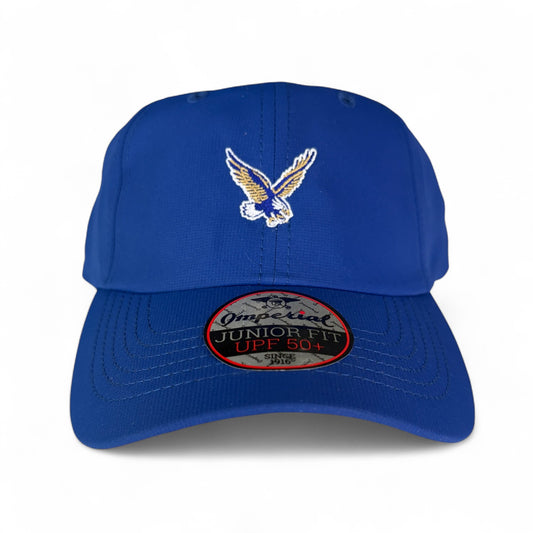 Rejoice Eagles - Embroidered Small Flying Eagle - YOUTH Imperial Performance Hat