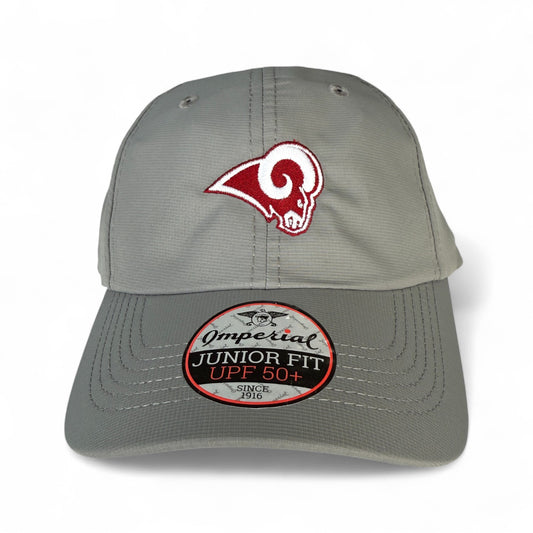 Owasso Rams - Embroidered Small Ram Logo - YOUTH Imperial Performance Hat