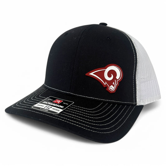 Owasso Rams - 3D Rubber Patch Ram Icon - Richardson 112 Hat
