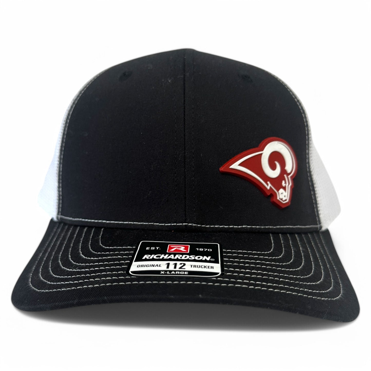 Owasso Rams - 3D Rubber Patch Ram Icon - Richardson 112 Hat