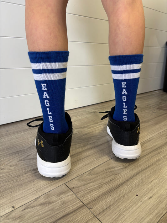 Rejoice Eagles - Eagles Royal Athletic Eagle - Crew Socks