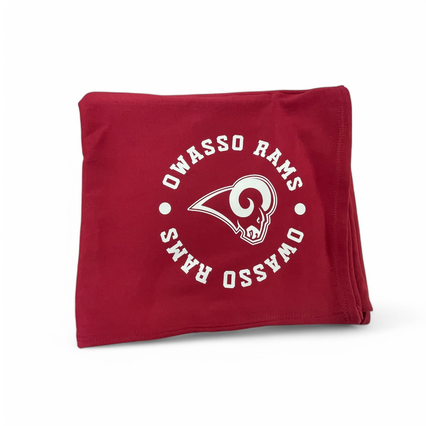 Owasso Ram Circle Fleece Sweatshirt Blanket