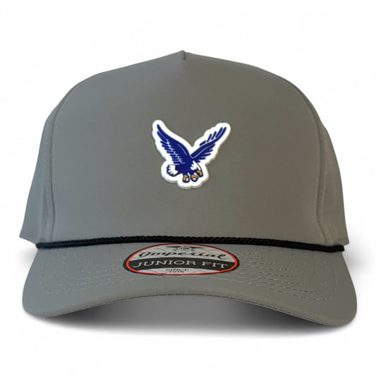 Rejoice Eagles - 3D Rubber Patch Fly Eagle - Junior Imperial Rope Hat