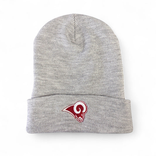 Owasso Rams- Embroidered Ram - Cuffed Beanie Hat