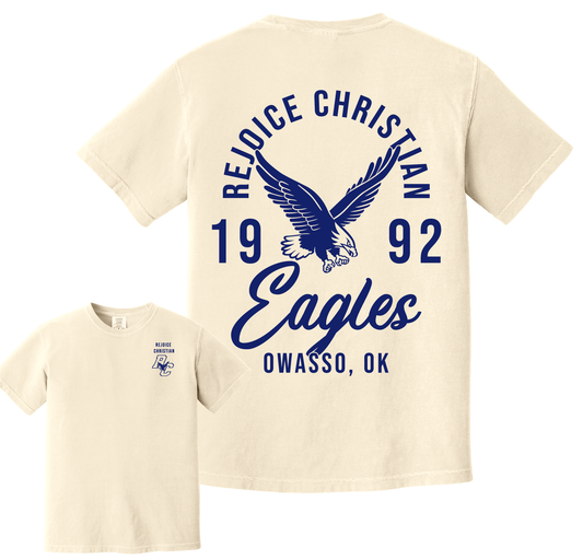 Rejoice Eagles - Screen Print Rejoice Legacy - Comfort Colors Tee