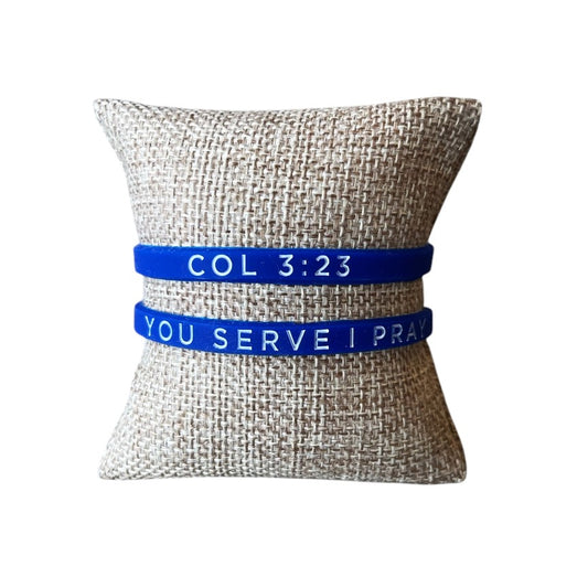 You Serve I Pray Military | First Responder Bracelet