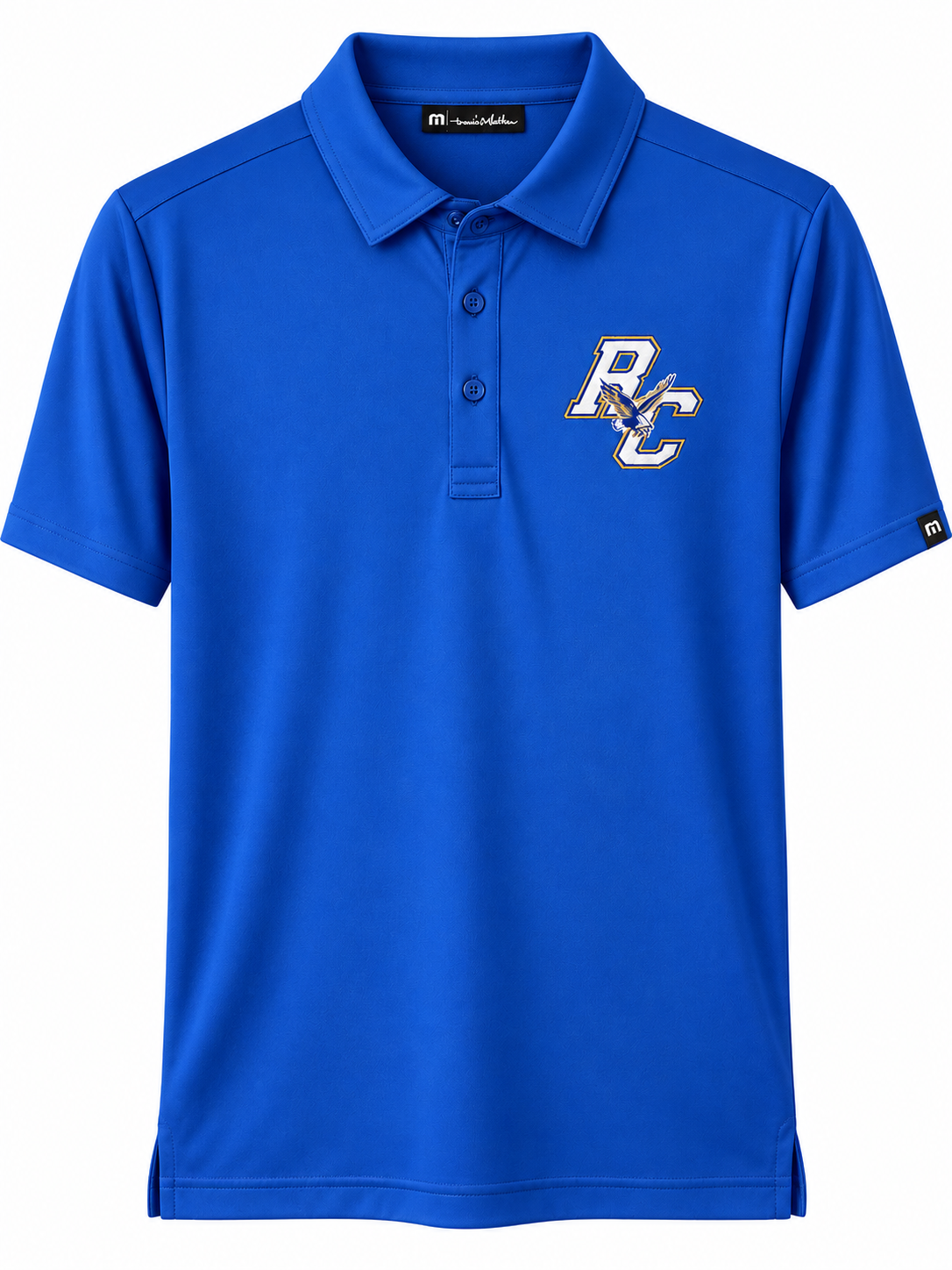Rejoice Eagles - Embroidered Rejoice Christian Eagles Logo - TravisMathew Polo