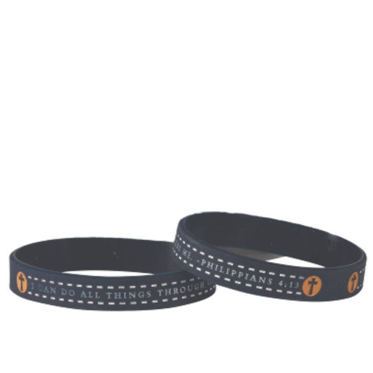 I can do ALL things - Silicone Bracelet