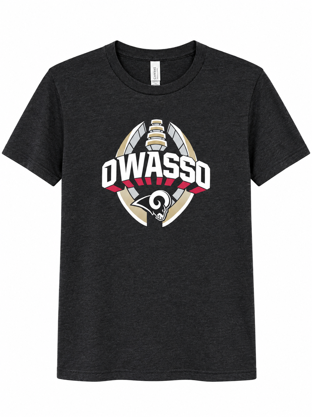 Owasso Football With Ram Head