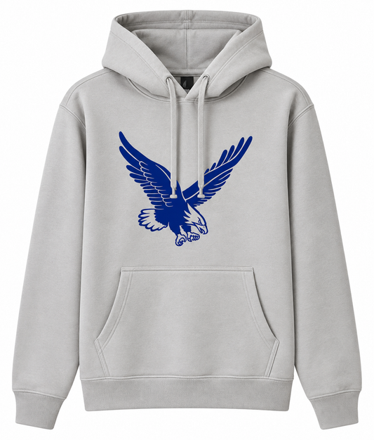 Rejoice Eagles- Screen Print Eagle All In - Fleece Hoodie