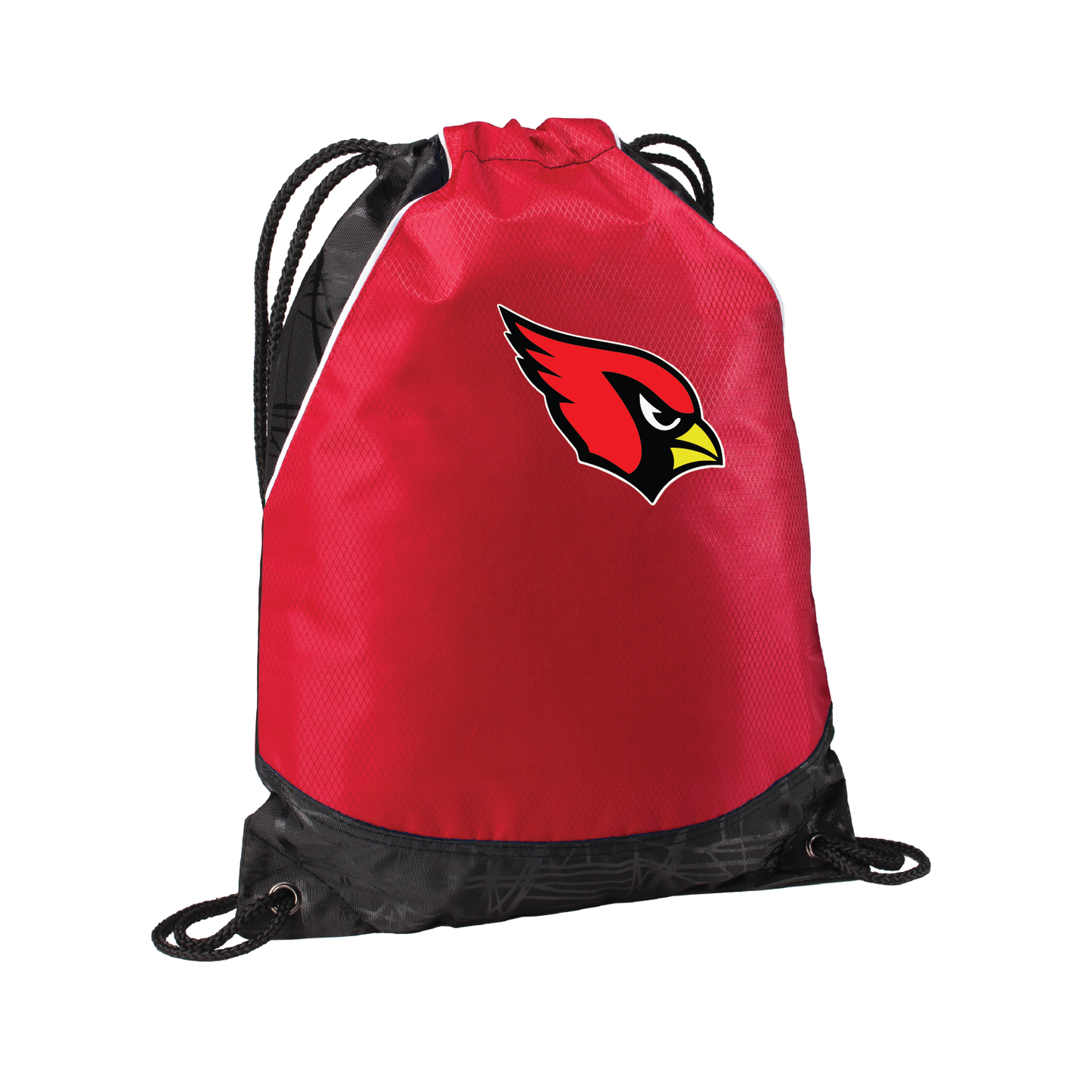 Collinsville Cardinals - Digital Transfer Cardinal - Cinch Bag (Red)