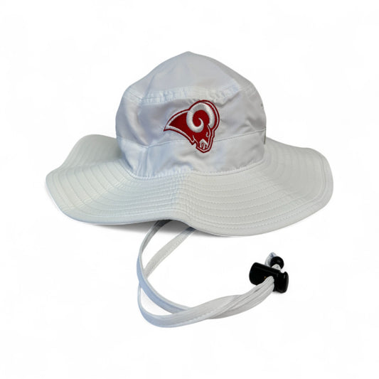 Owasso Rams - Embroidered Ram - The Game Booney Hat (White)