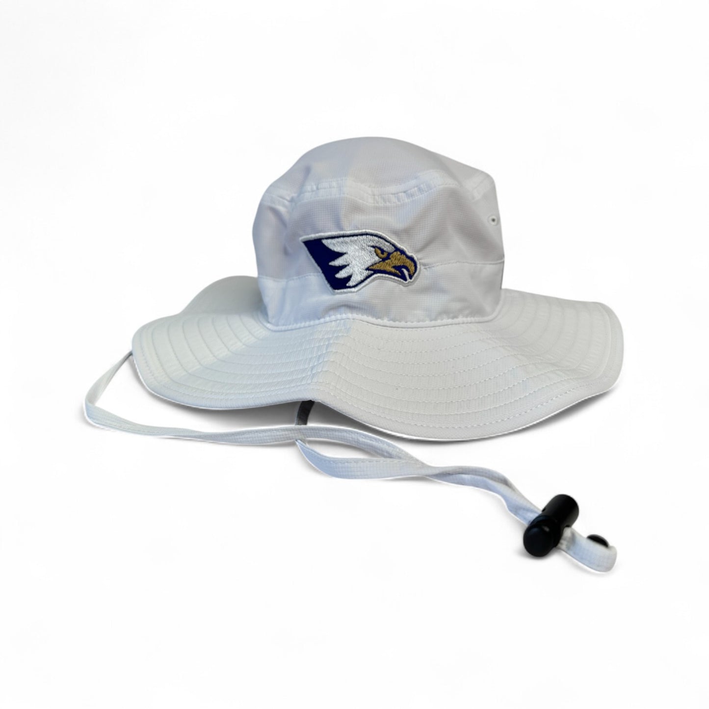 Rejoice Eagles - Embroidered Athletic Eagle - The Game Booney Hat (White)
