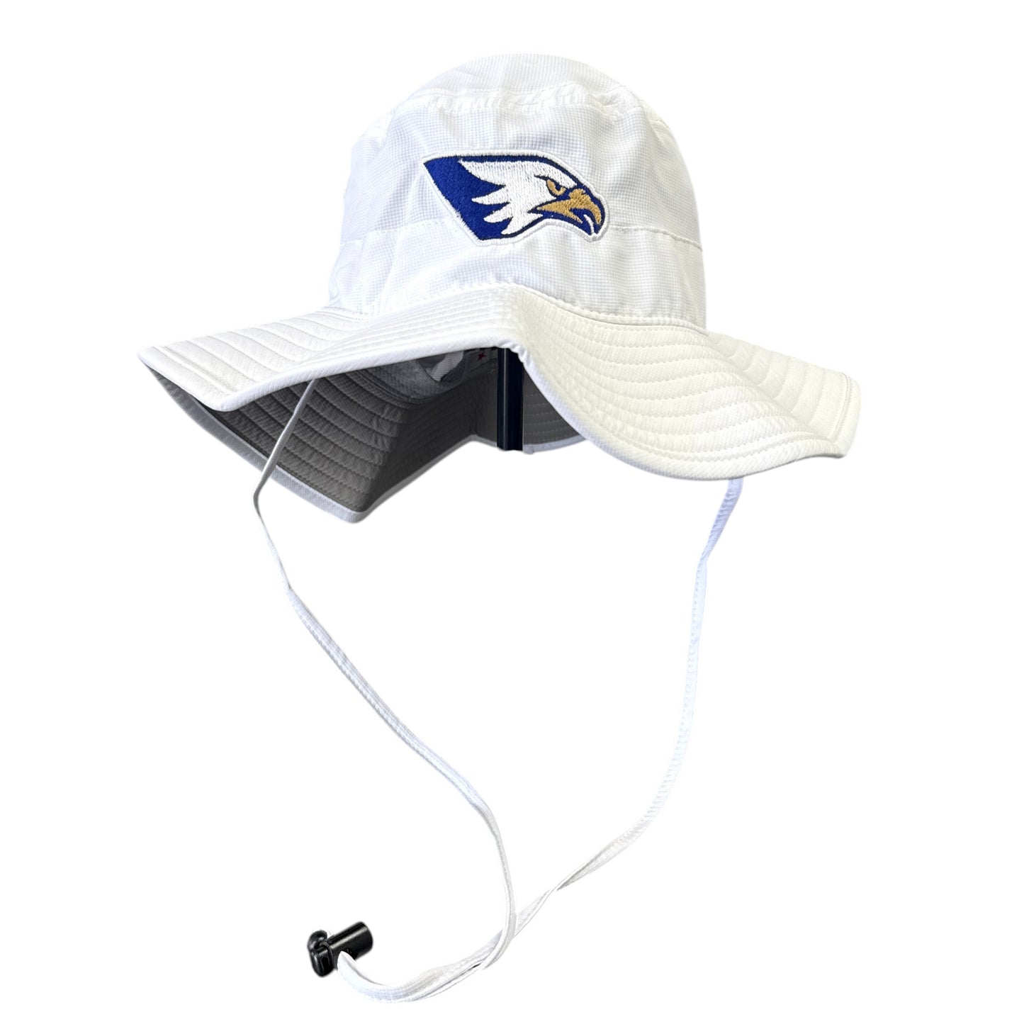 Rejoice Eagles - Embroidered Athletic Eagle - The Game Booney Hat (White)