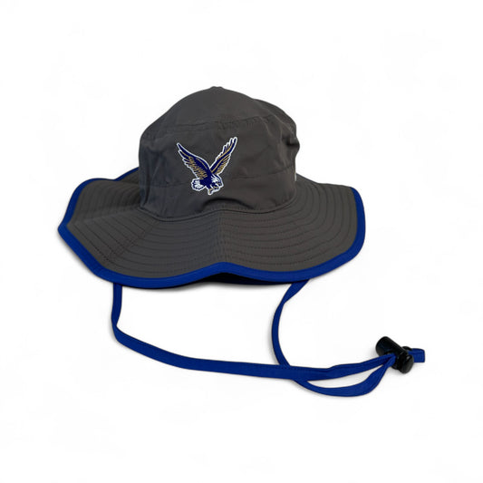 Rejoice Eagles - Embroidred Flying Eagle - The Game Booney Hat (Dark Grey/Blue)