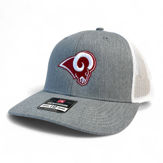 Owasso Rams - Embroidered Ram - Richardson 112 Snapback Hat