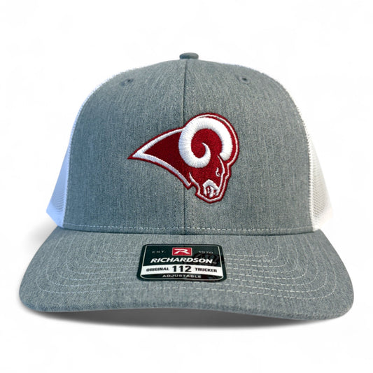 Owasso Rams - Embroidered Ram - Richardson 112 Snapback Hat