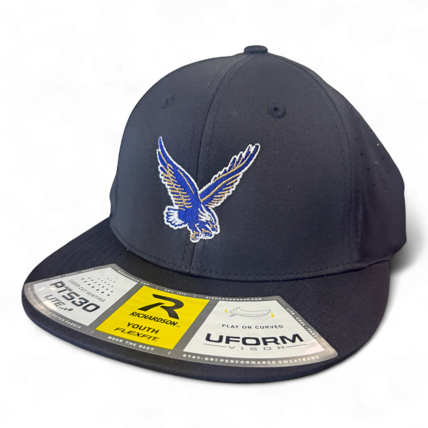 Rejoice Eagles - Embroidered Fly Eagle - Youth Richardson PTS30 FlexFit