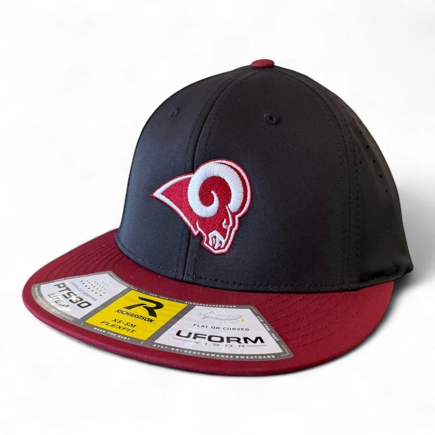 Owasso Rams - Embroidered Ram - Richardson PTS30 Flexfit