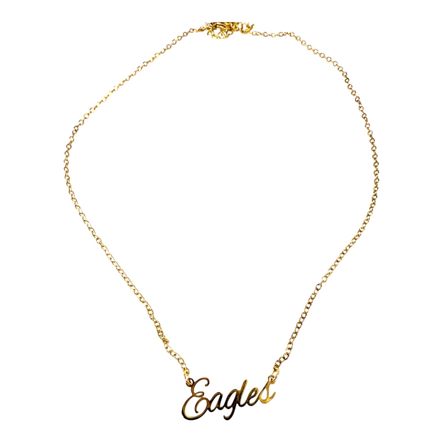 Eagles Name Necklace - Eagles Fans -Eagles Gameday Necklace