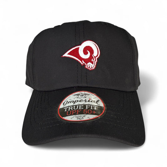 Owasso Rams - Embroidered Small Ram Logo - Imperial Performance Adjustable Hat