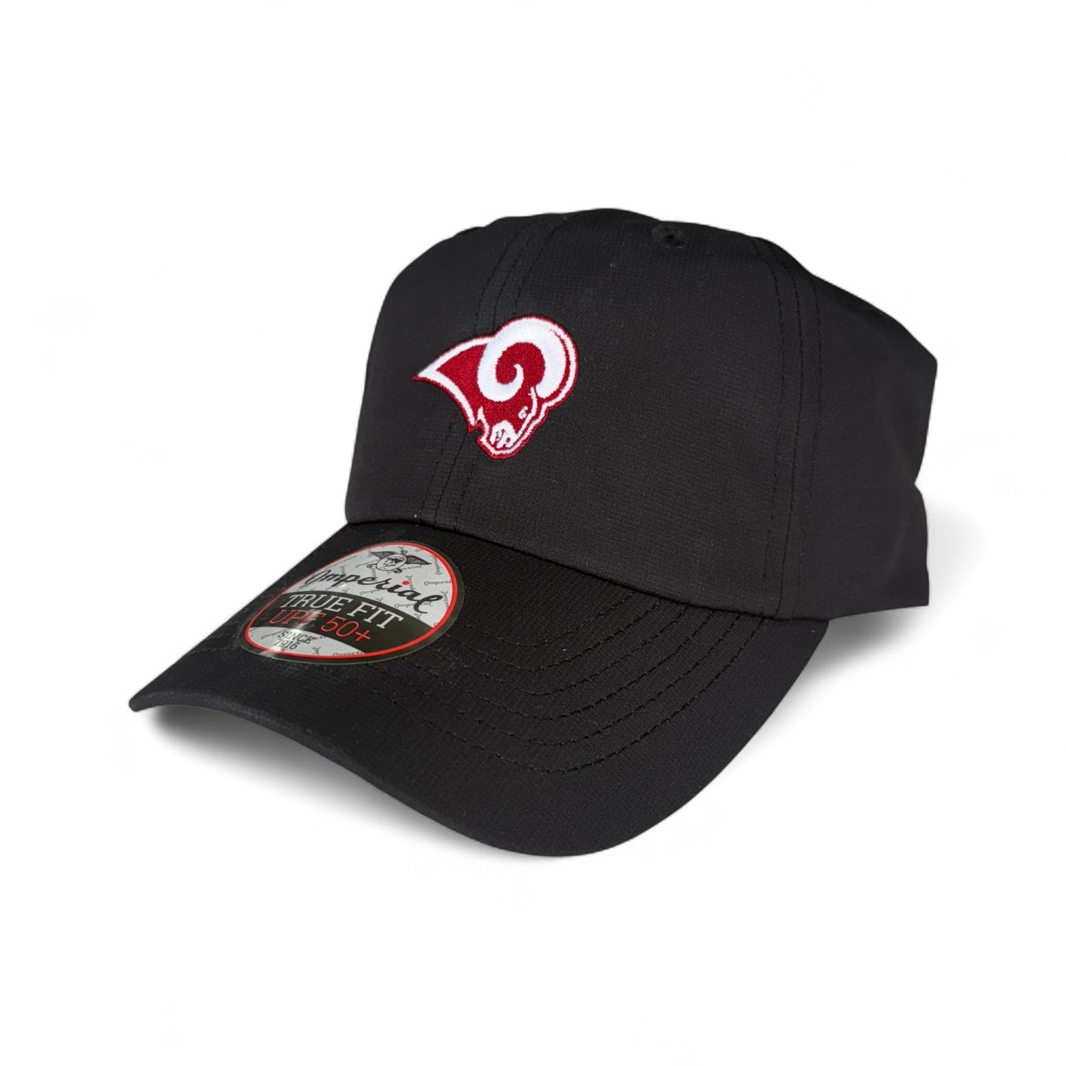 Owasso Rams - Embroidered Small Ram Logo - Imperial Performance Adjust ...