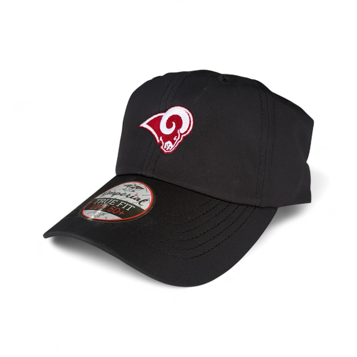 Owasso Rams - Embroidered Small Ram Logo - Imperial Performance Adjustable Hat