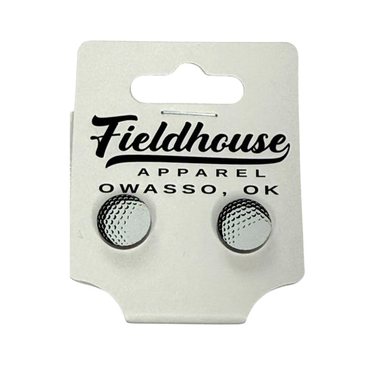 Golf Stud Acrylic Earrings