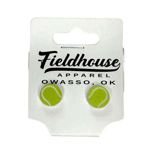Tennis Stud Acrylic Earrings