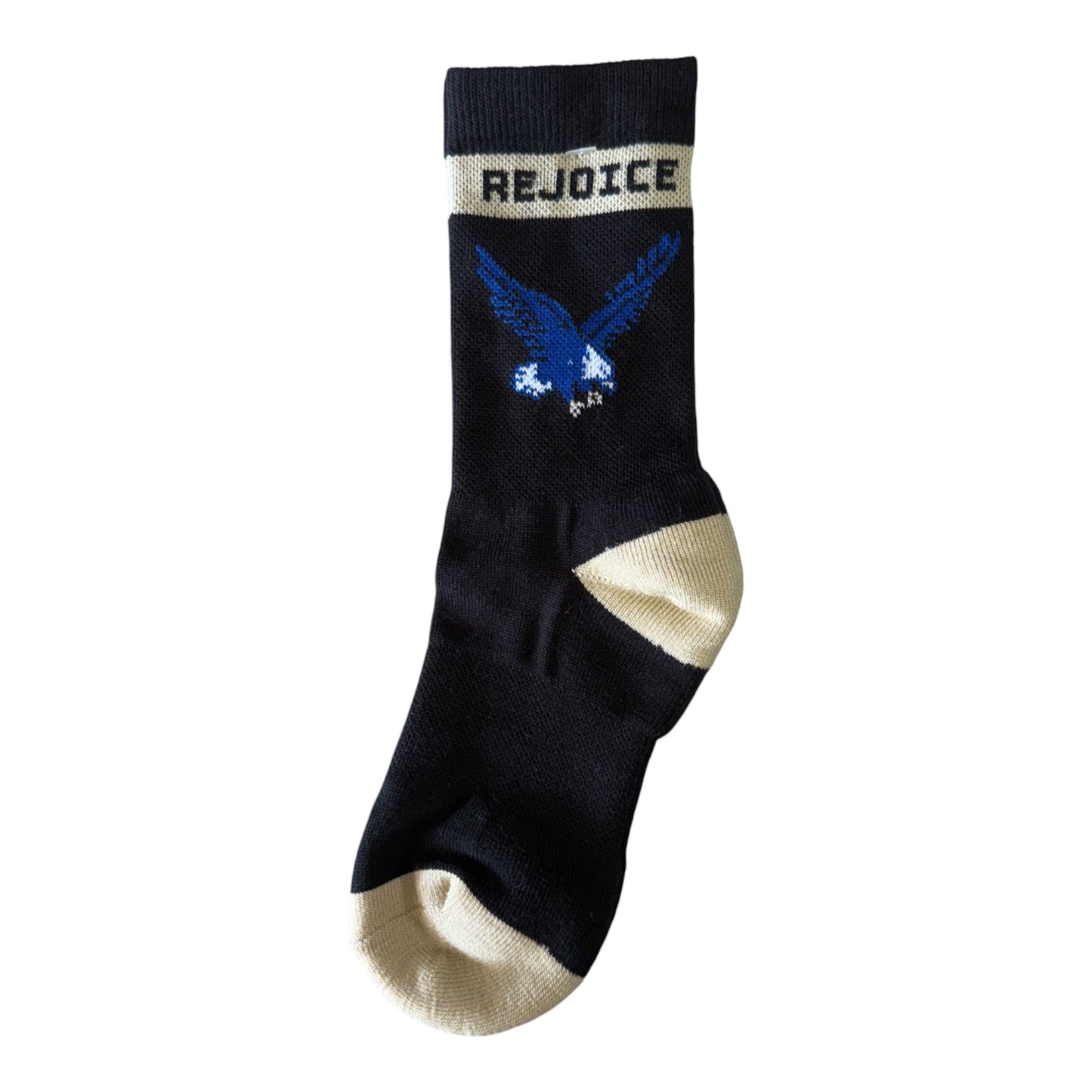 Rejoice Eagles - Rejoice Fly Eagle Black - Crew Socks