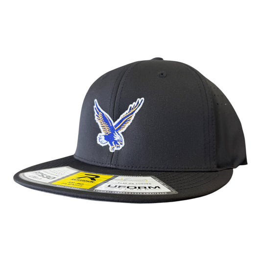 Rejoice Eagles - Embroidered Fly Eagle - Richardson PTS30 Black Flexfit