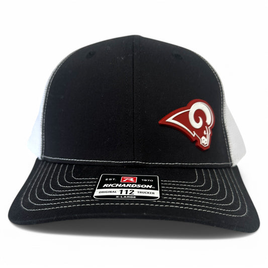 Owasso Rams - 3D Rubber Patch Ram Icon - Richardson 112 Hat