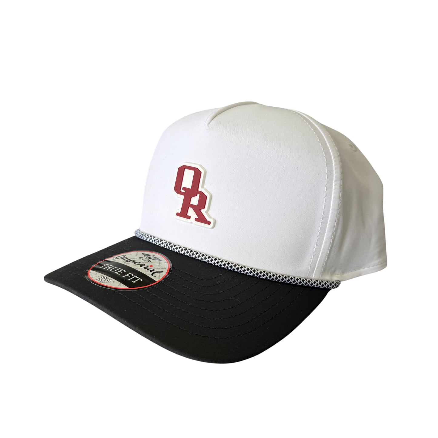 Owasso Rams - 3D Rubber Patch OR Logo - Imperial Two-Tone Rope Hat