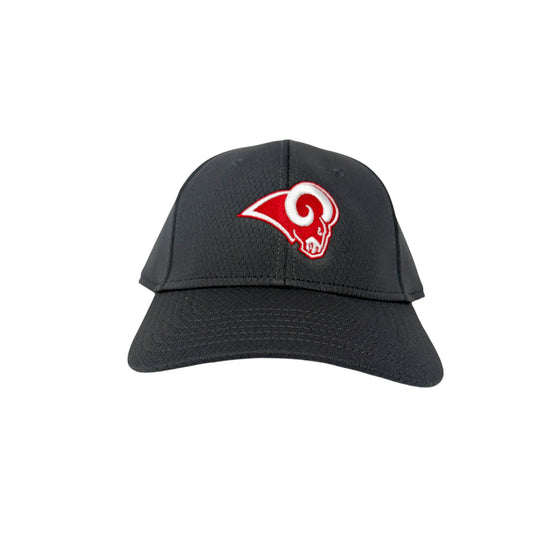 Owasso Rams - Embroidered Ram - Callaway Performance Adjustable Hat (Gray)