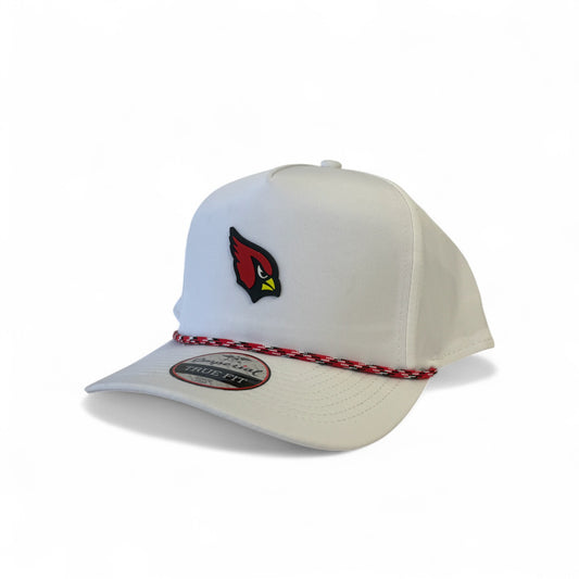 Collinsville Cardinals - 3D Rubber Patch Cardinal Icon - Imperial Rope Hat