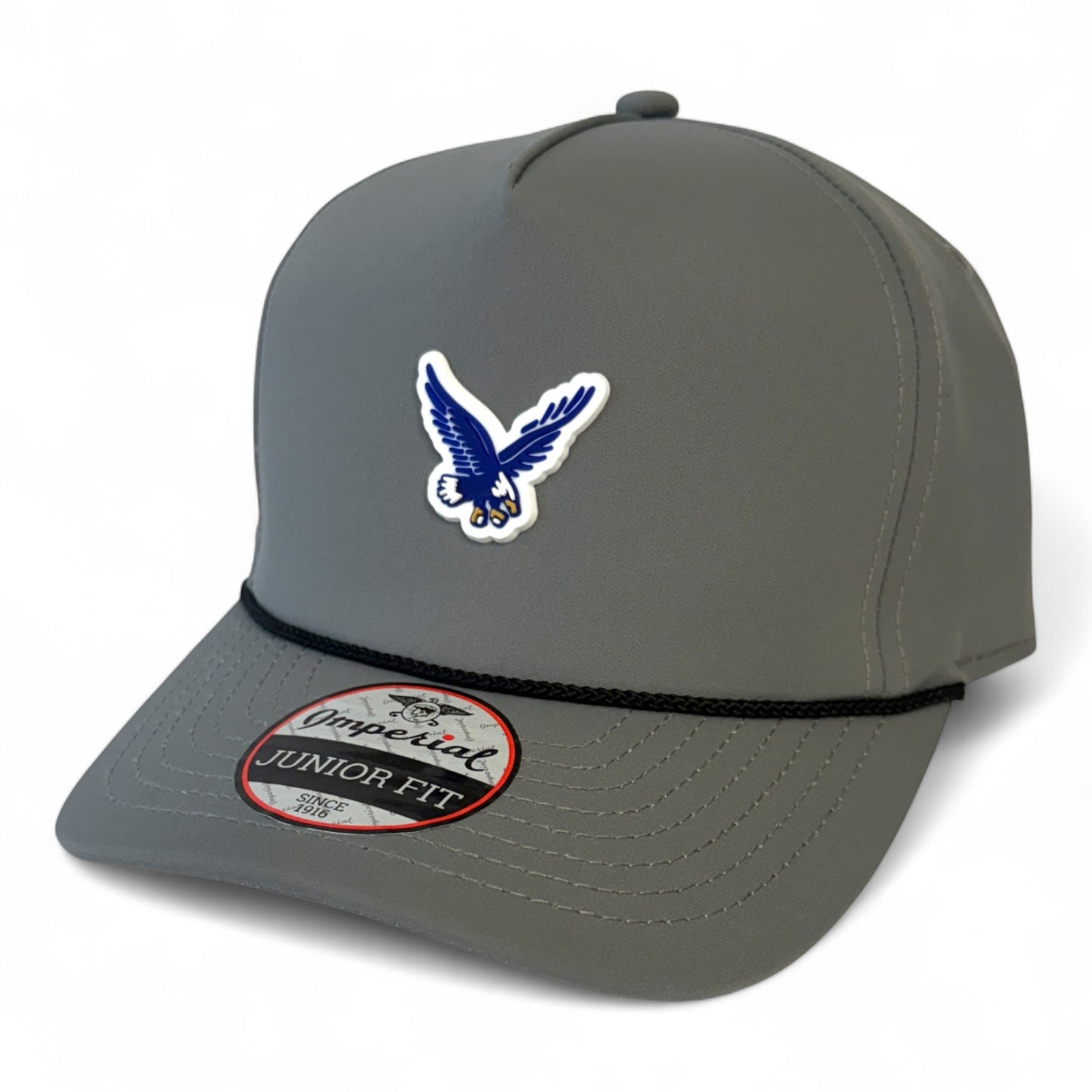 Rejoice Eagles - 3D Rubber Patch Fly Eagle - Junior Imperial Rope Hat
