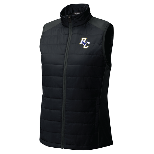 Rejoice Eagles - Embroidered Rejoice Christian Eagles Logo - Ladies' Hybrid Vest