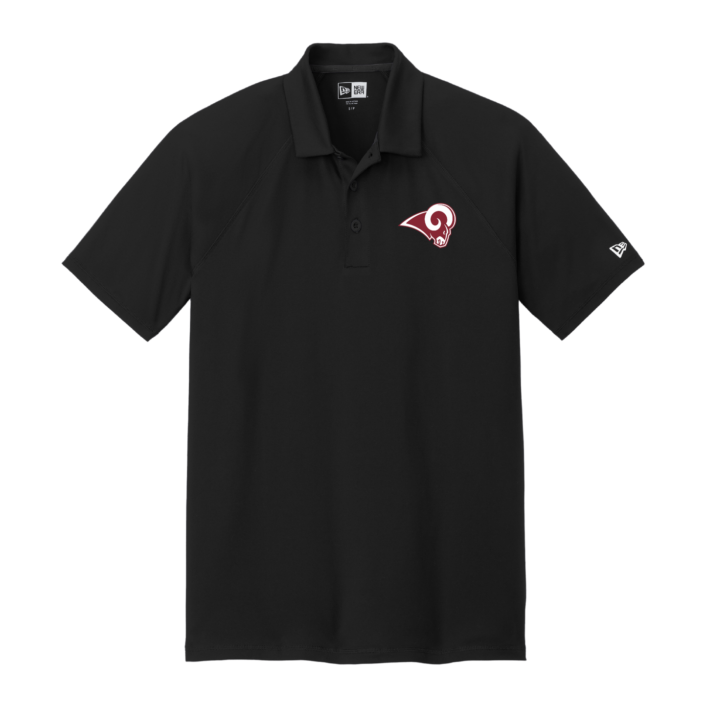 Owasso Rams - Embroidered Ram- New Era Polo