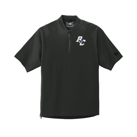 Rejoice Eagles - Embroidered Rejoice Christian Eagles Logo - New Era Mens 1/4 Zip Cage Top