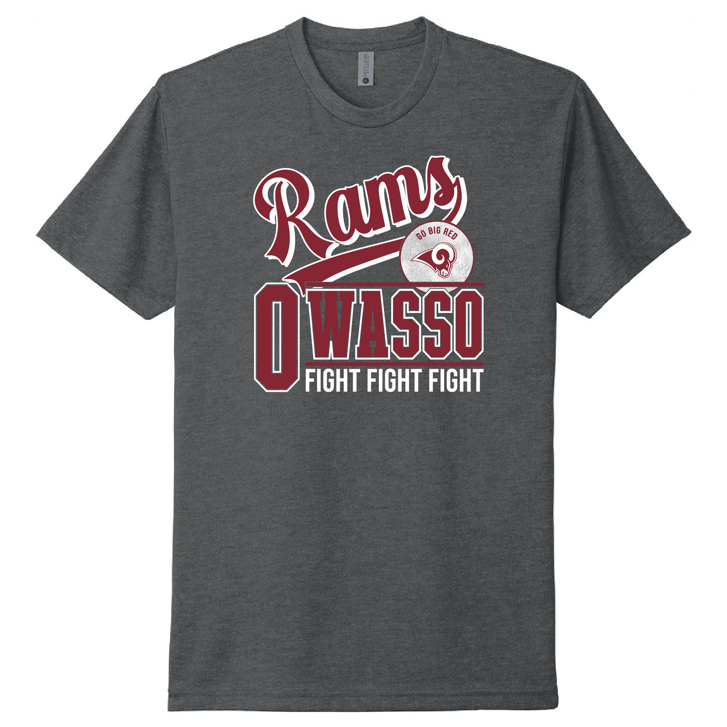 Owasso Rams - Screen Print Owasso Spirit - Tee