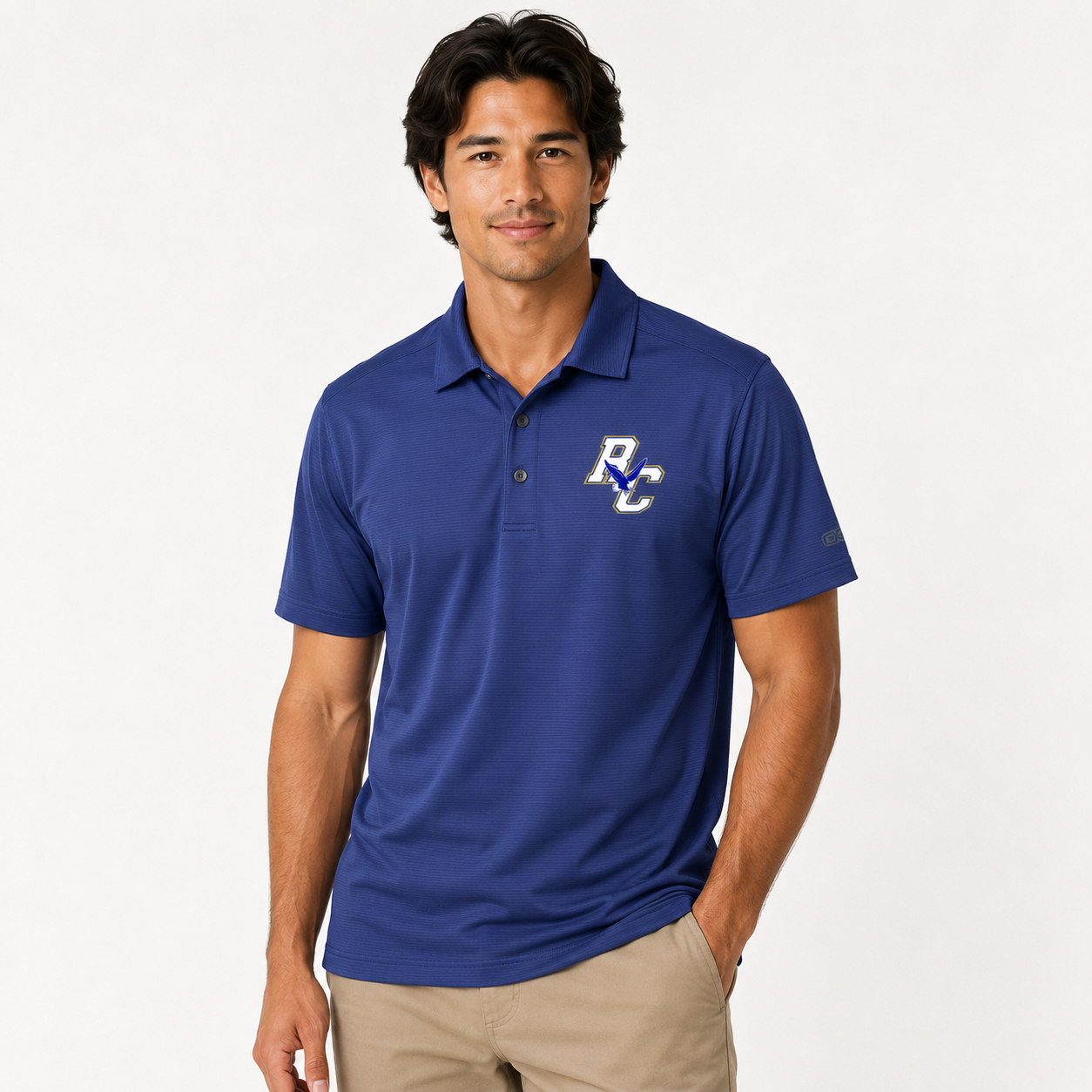 Rejoice Eagles - Embroidered RC Flying Eagle Logo - OGIO Performance Polo