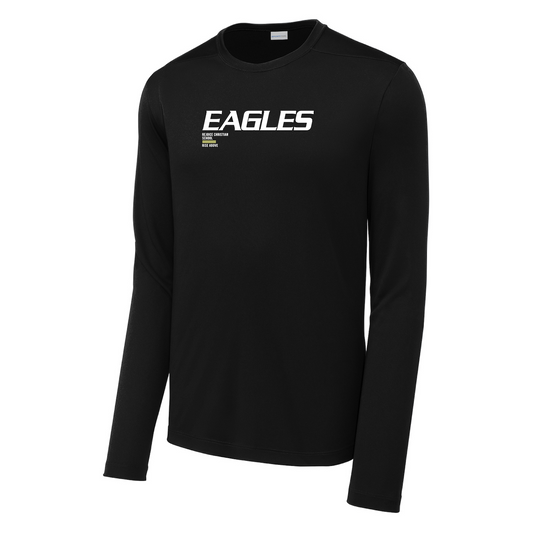 Rejoice Eagles - Screen Print Eagles Rise Above - UV Performance Long Sleeve