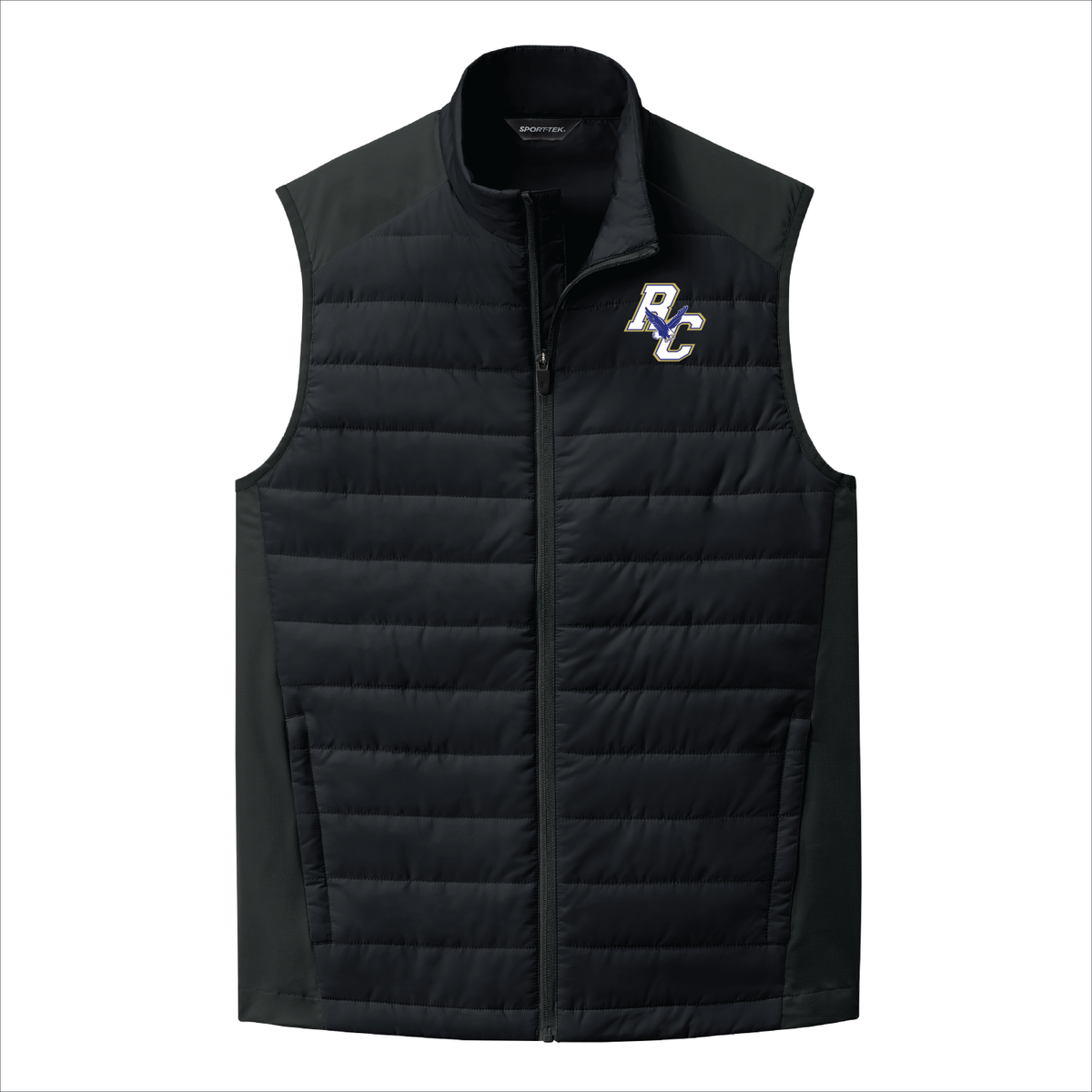 Rejoice Eagles - Embroidered Rejoice Christian Eagles Logo - Men's Hybrid Vest